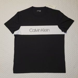 Calvin Klein Mens Black and White T-Shirt NWT